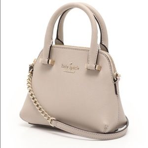 Kate Spade Mini Maise Beige Purse